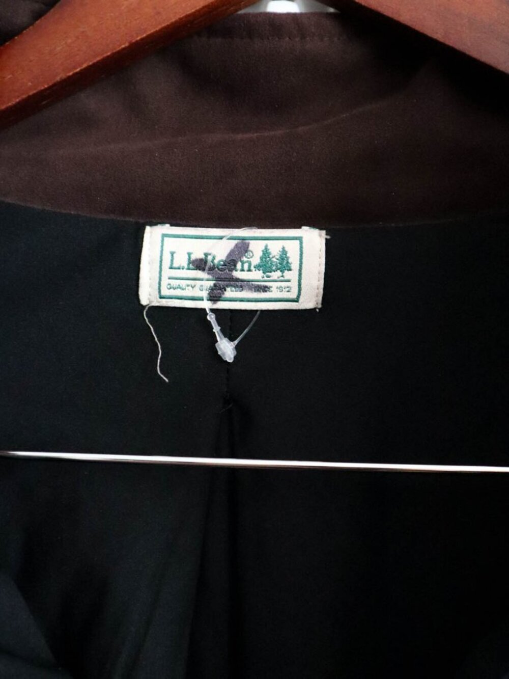 LL Bean Windstopper Waterfowl Quarterzip Sweater Goretex Lined Merino Wool Sz XL - Picture 10 of 11